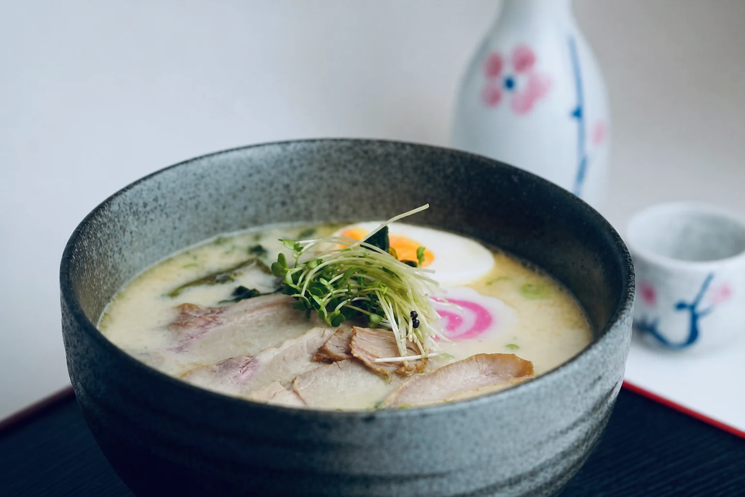 Chashu ramen based on Hondo Sushi's published menu photograph